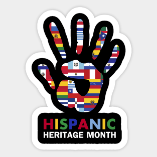 National Hispanic Heritage Month Sticker